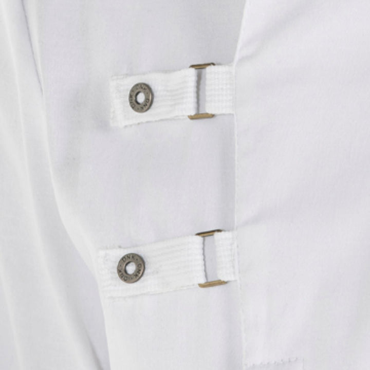 Chef Jacket White Buckles - Pink Ant SL