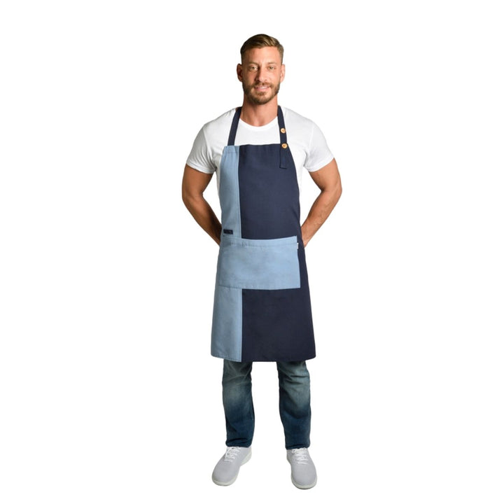 Blue Canvas Apron