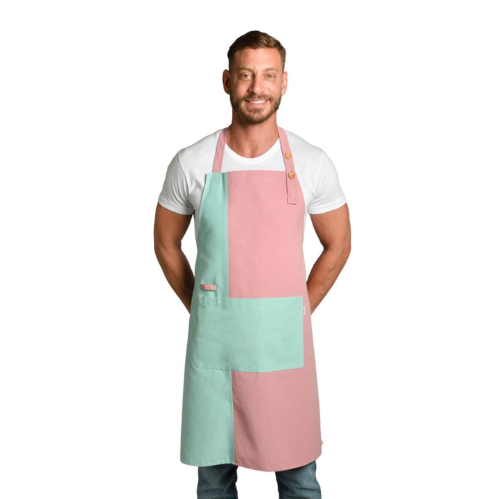 Pink Canvas Apron