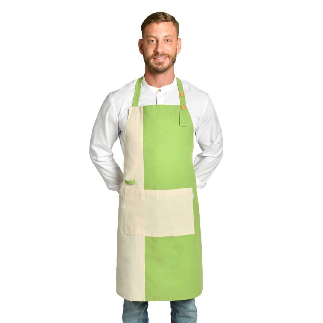 Green Canvas Apron