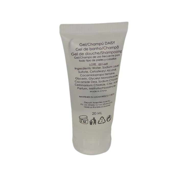 Aloe Gel + Shampoo Tube x 20 ml