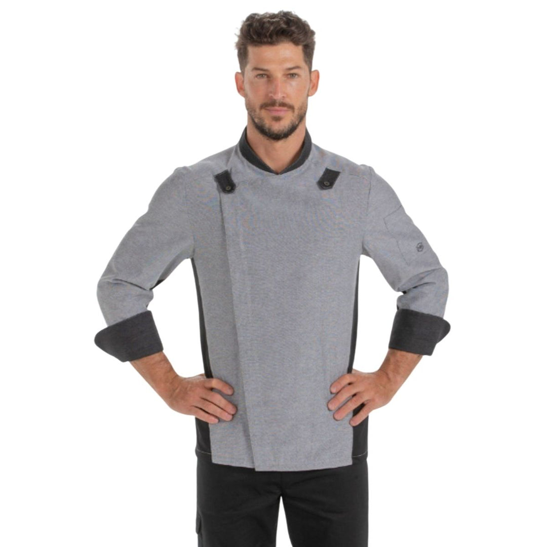 Catering uniform professional chef's jacket for men long sleeves