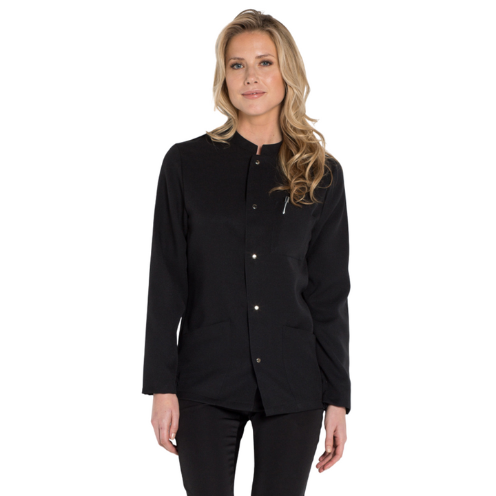 Black Unisex Long Sleeve Jacket