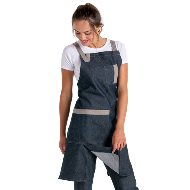 Positive Crossed Texan Bib Apron