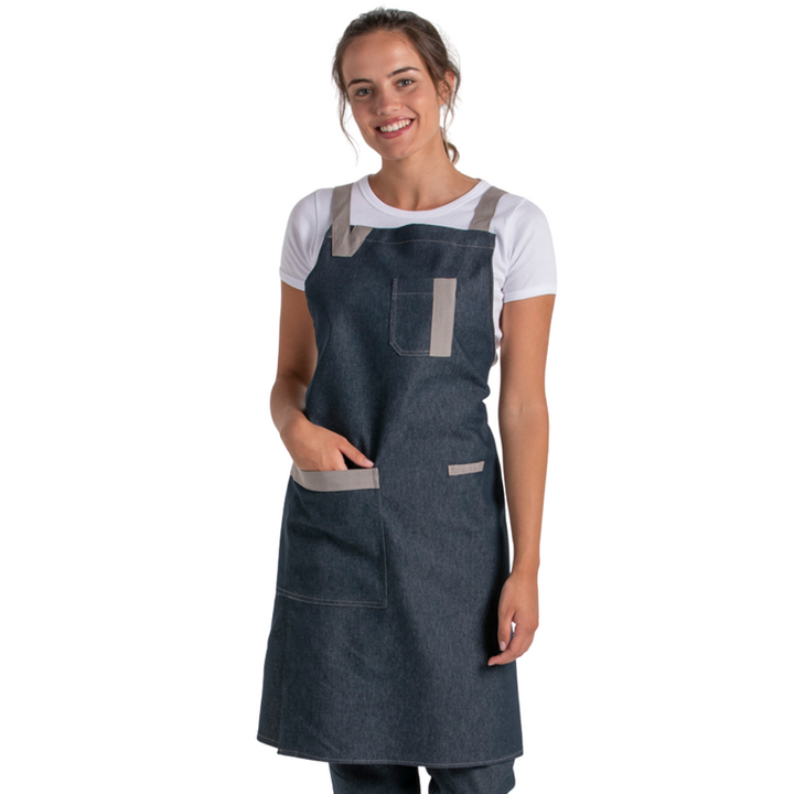 Positive Crossed Texan Bib Apron