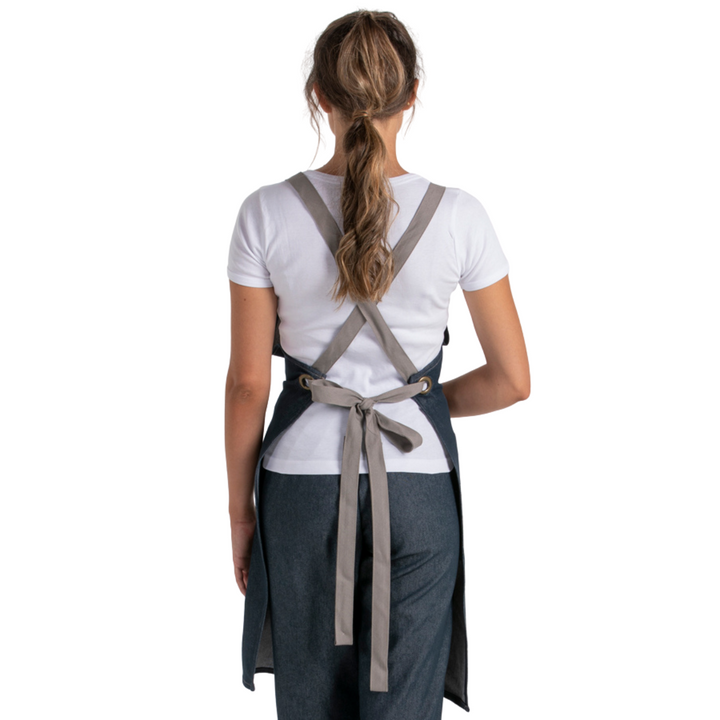 Positive Crossed Texan Bib Apron