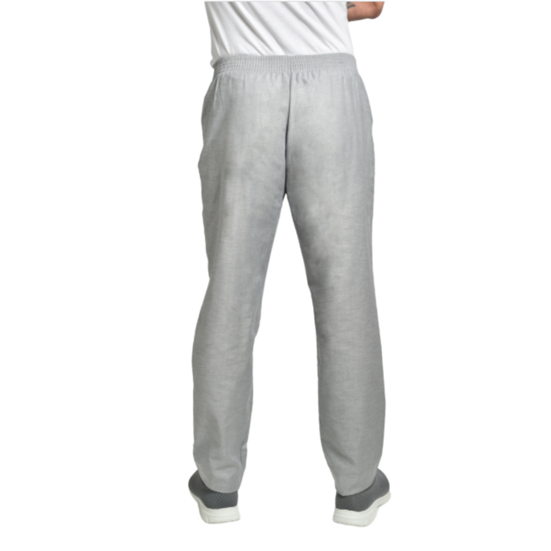 Comfortable pants with elastic waistband for housekeeping