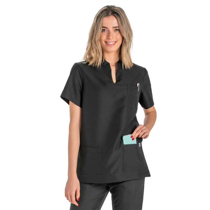 Blouson Unisexe Microfibre Noir