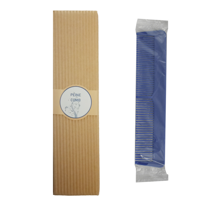 Peigne Romero Droit 2 Dents Bleu en gros