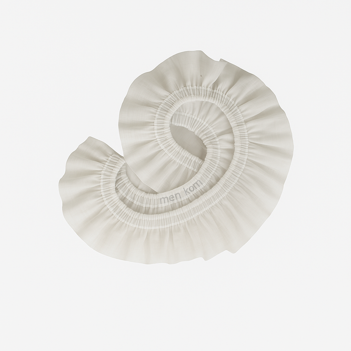 Bonnets de douche et bonnets de bain en carton naturel.