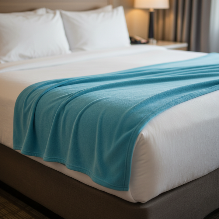 Des couvertures d'hôtel qui apportent douceur et bien-être à vos hôtes.