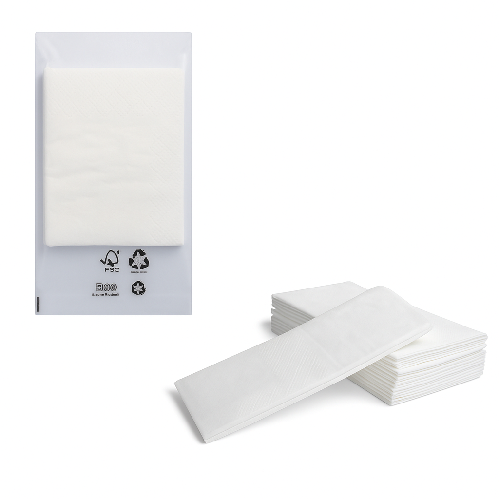 Grosses écharpes Urban Concept, conditionnées en flow pack translucide, 5 pièces par paquet