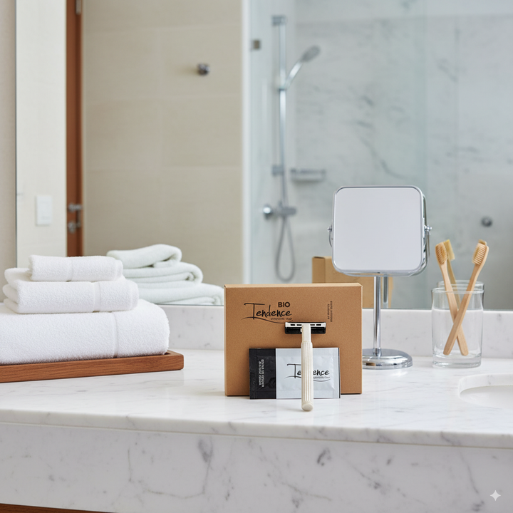 Kit de rasage pour hommes en gros pour les hommes durables