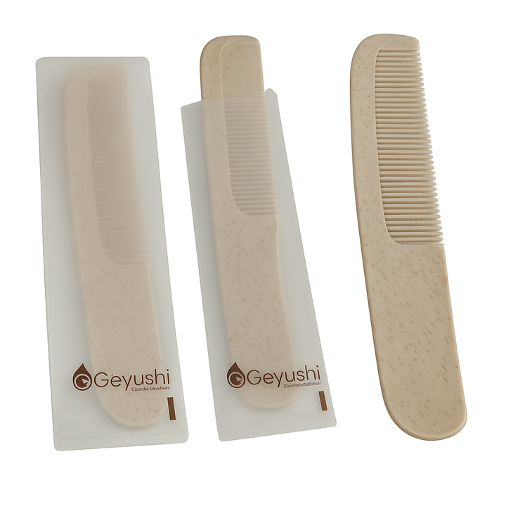 Peigne de blé en gros dans un sac de blé biodégradable pour les hôtels.