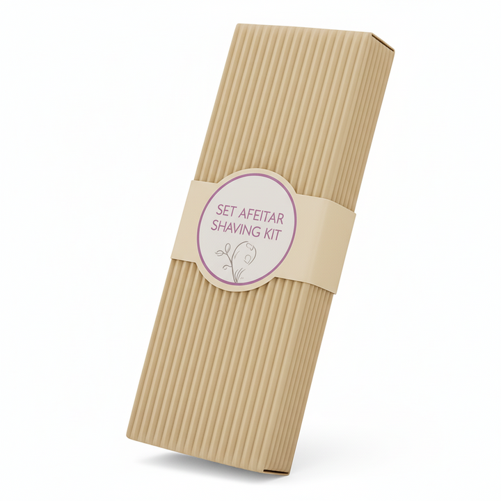 Kit de rasage pour homme pratique et élégant pour les équipements d'hôtel