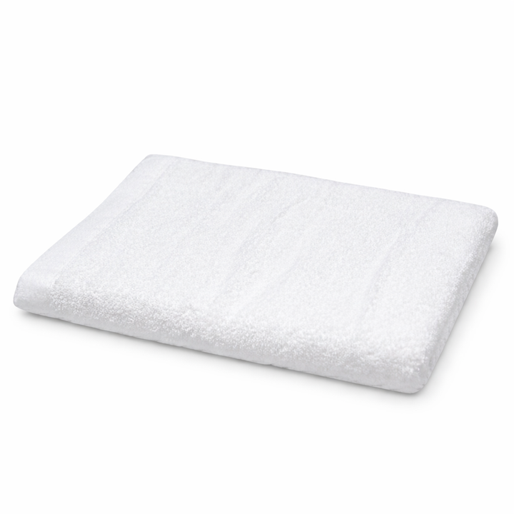 Serviette hôtelière pliée 500 gr pour usage professionnel