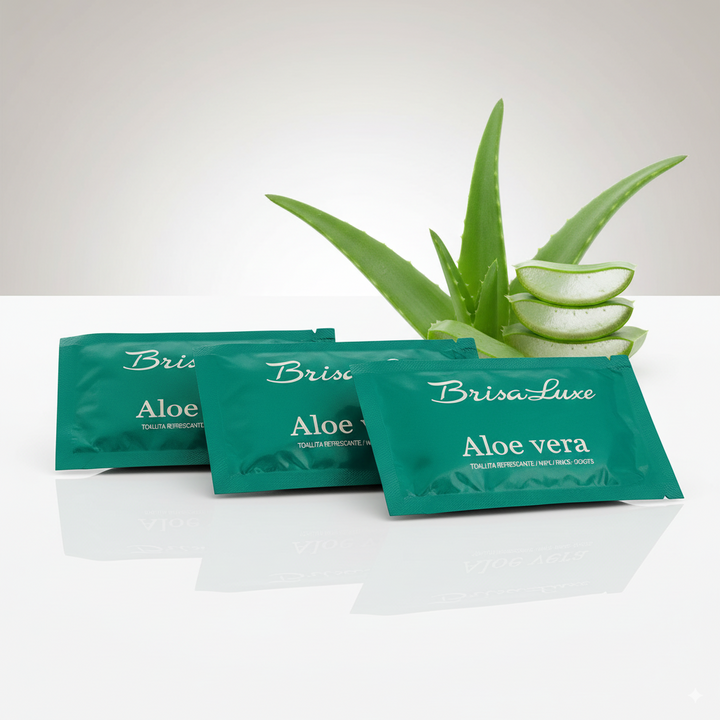 Lingettes à l'Aloe Vera