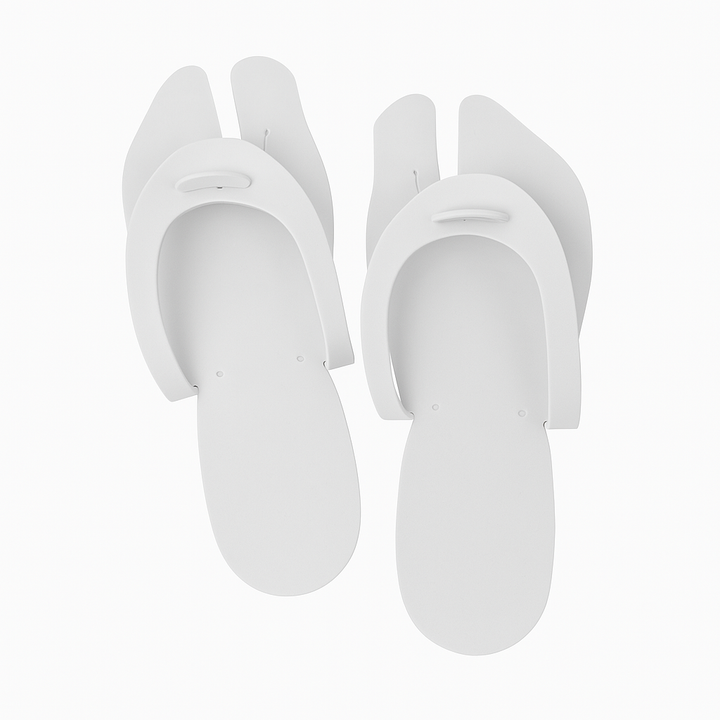 Tongs d'hôtel blanches en gros