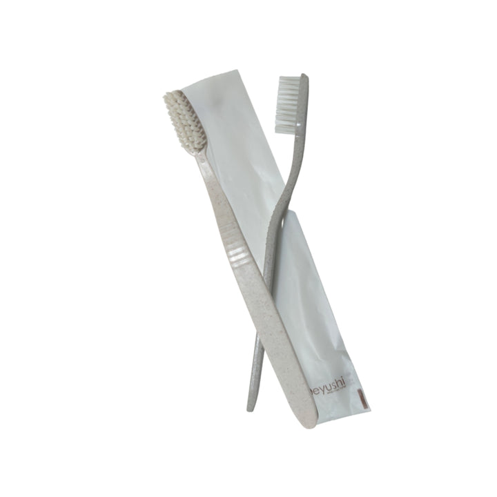 Brosse à dents biodégradable en gros avec emballage écologique.