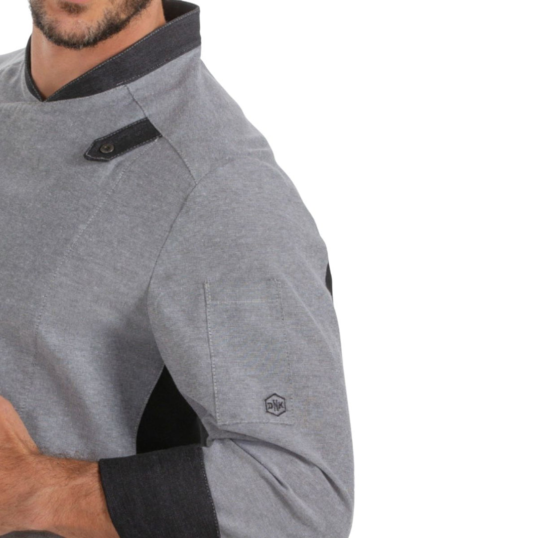 Veste de chef originale avec tissu Cool Dry en coton-polyester