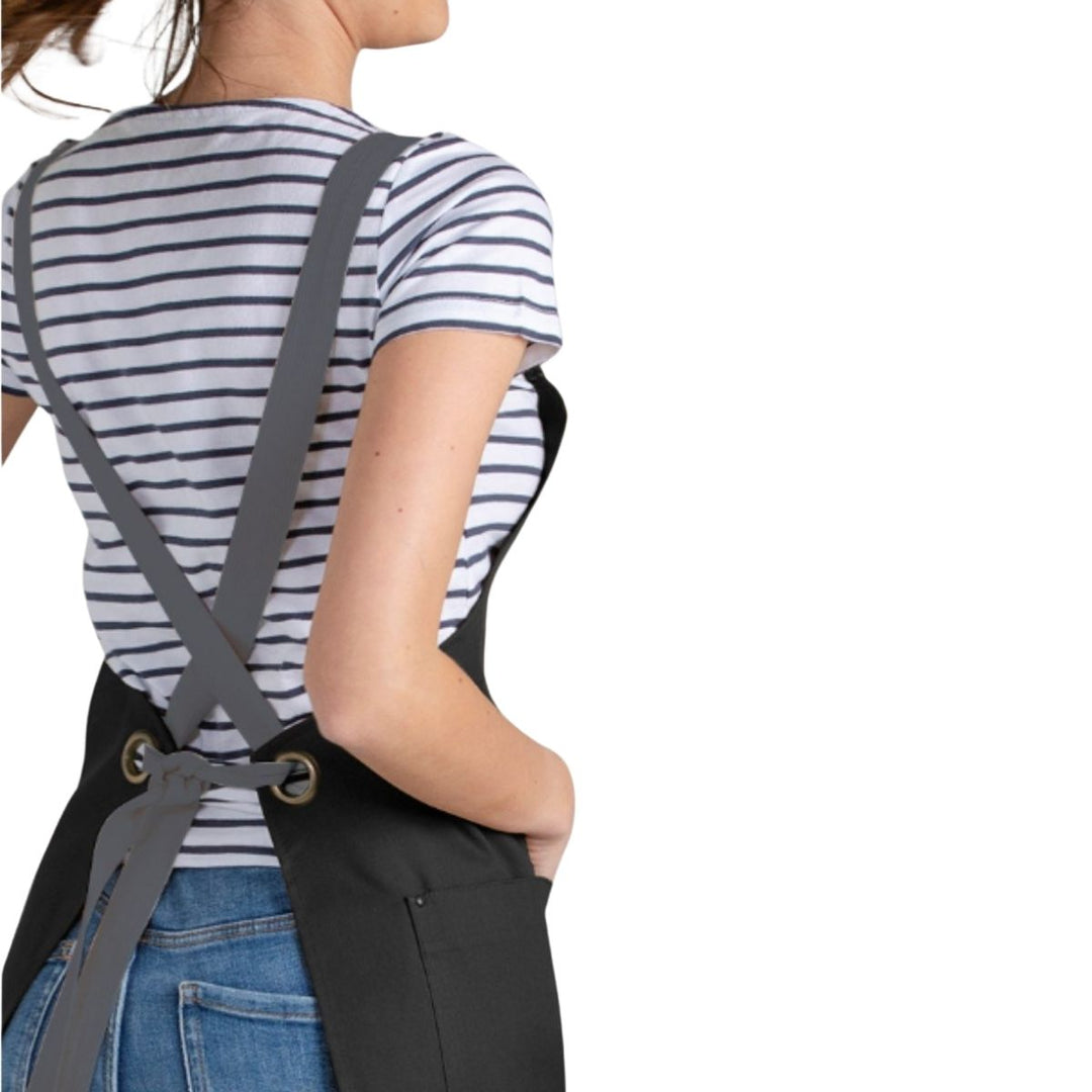 Tablier professionnel réglable pour les serveuses dans les hôtels et les restaurants.