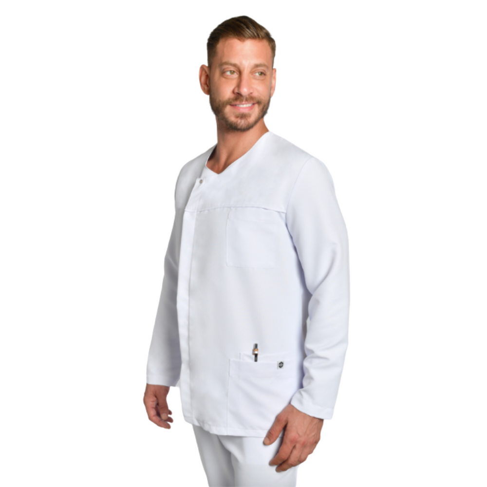 Veste en microfibre Cbro. Pink Ant M/L Blanc - SL