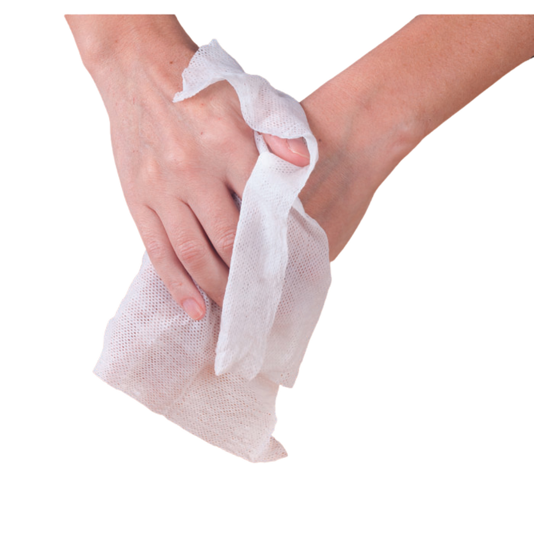 Lingettes compactes idéales pour les hôtes de l'hôtellerie