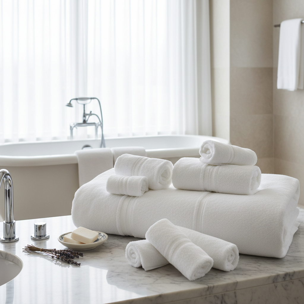 Lavar toallas de hotel