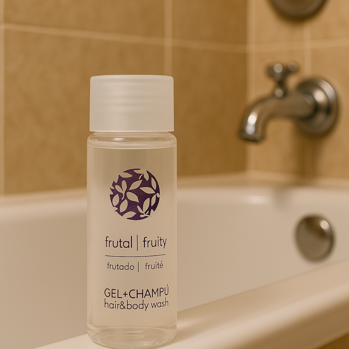 Gel e Shampoo per hotel formato flacone da 30 ml - Linea estiva