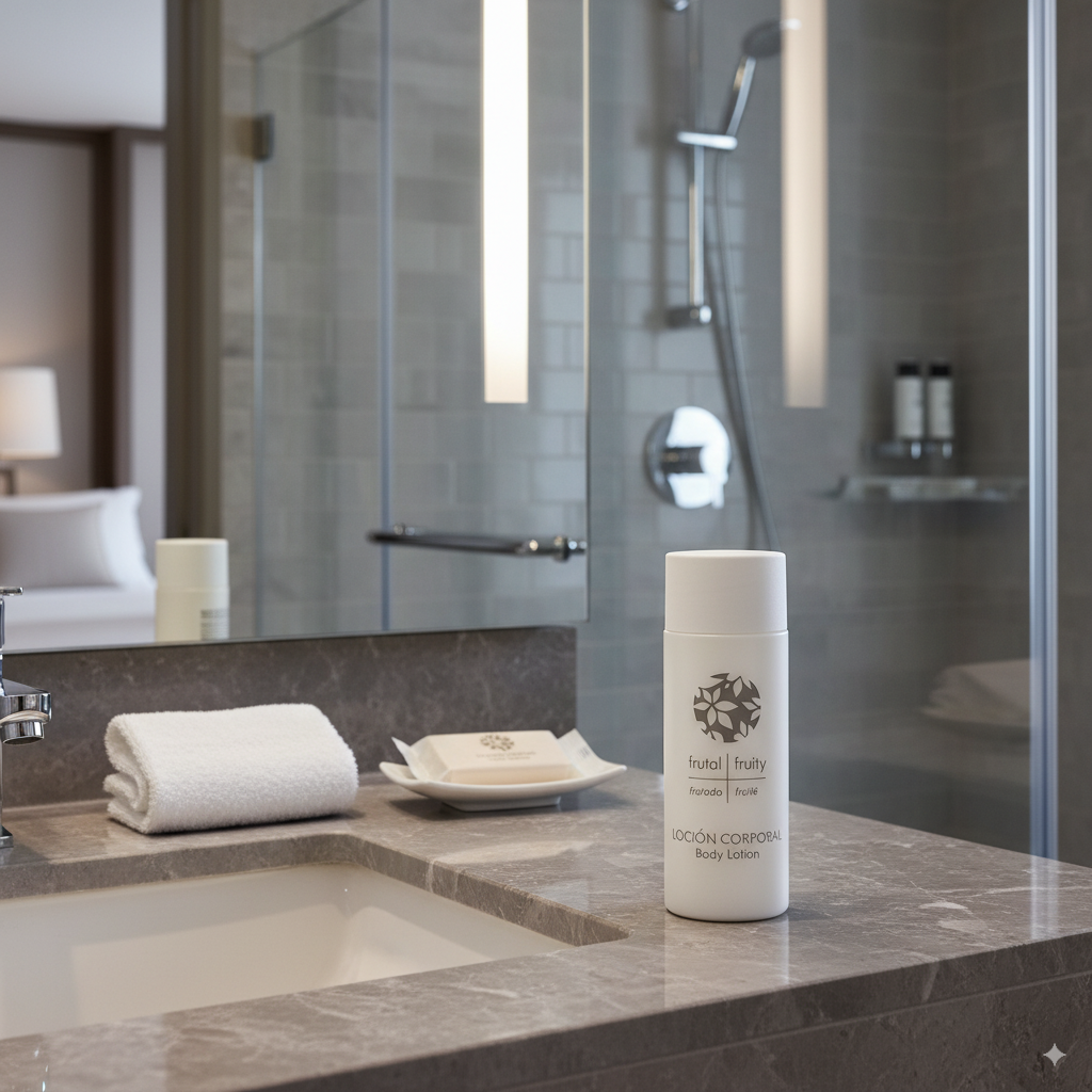 Lozione corpo per hotel e strutture ricettive in flacone da 30 ml
