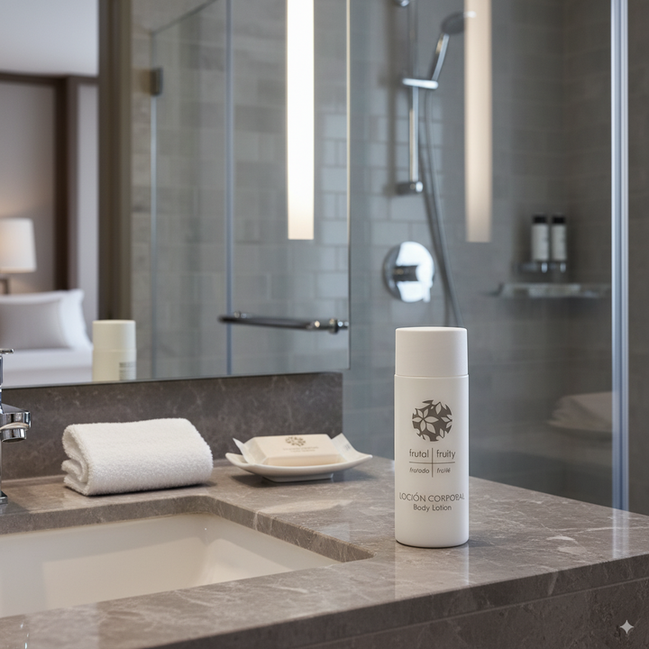 Lozione corpo per hotel e strutture ricettive in flacone da 30 ml