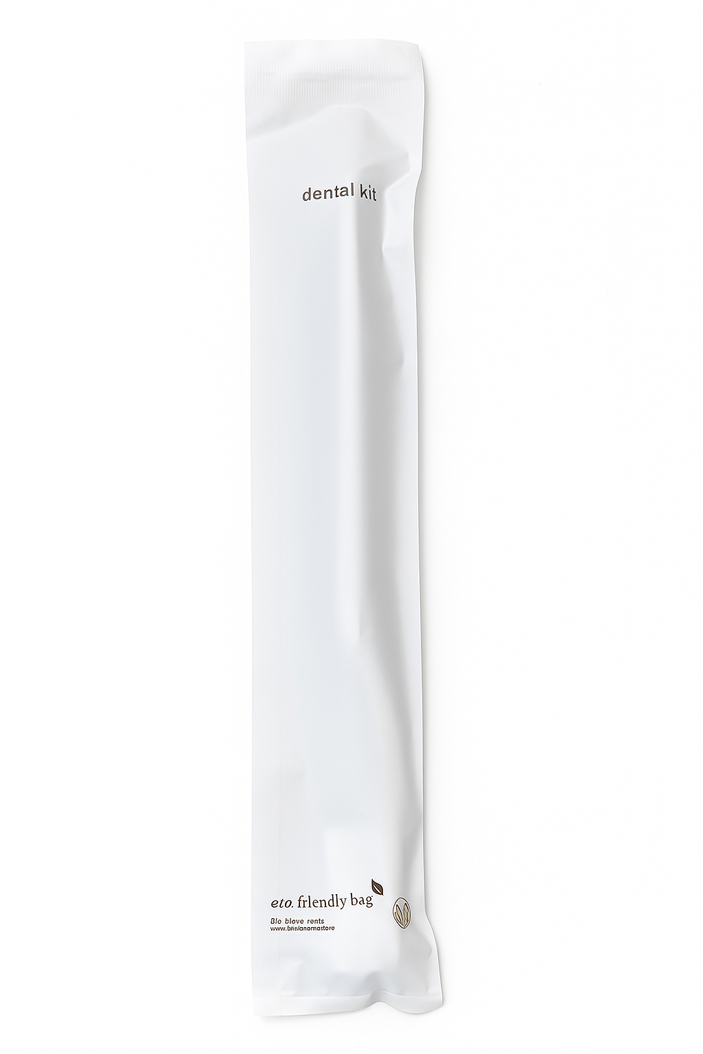 Spazzolini da denti all'ingrosso in confezioni biodegradabili per hotel.