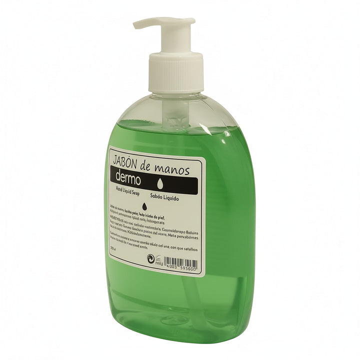 Flacone dispenser di sapone per hotel da 400 ml con pompa, ideale per le strutture ricettive.