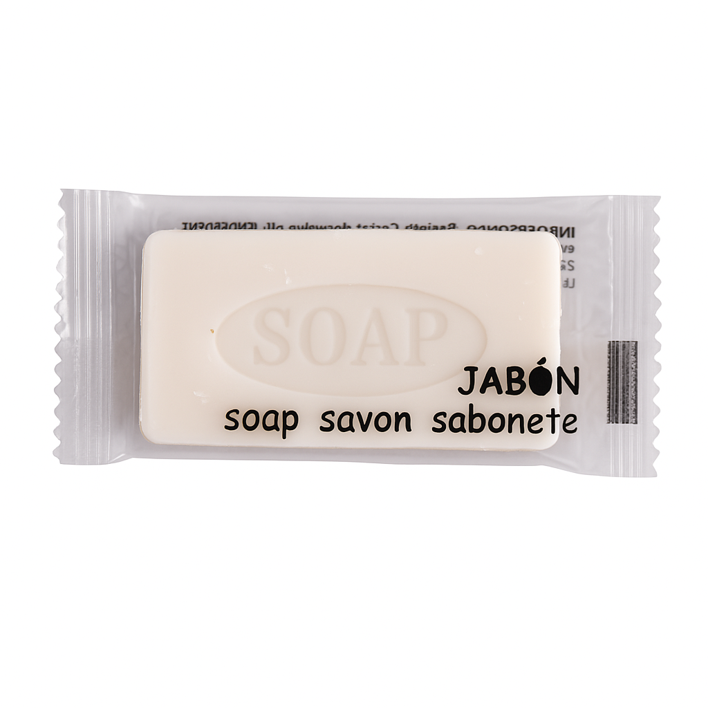 Sapone Hotel Cellophane 10 g in confezione trasparente