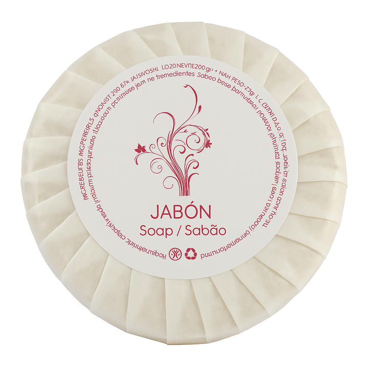 Sapone Plisé 20 g in carta plissettata per hotel