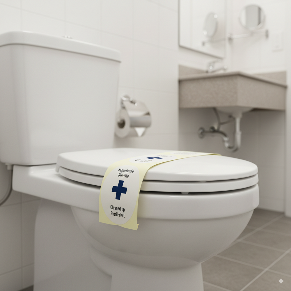 Guarnizioni per toilette per hotel all'ingrosso, pratiche ed eleganti.