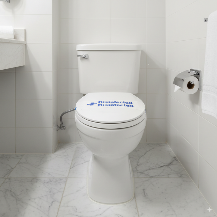 Guarnizioni per toilette per hotel all'ingrosso, pratiche e resistenti.