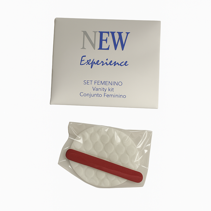 Nex Women's Set con dischi, bastoni e lime in scatola bianca