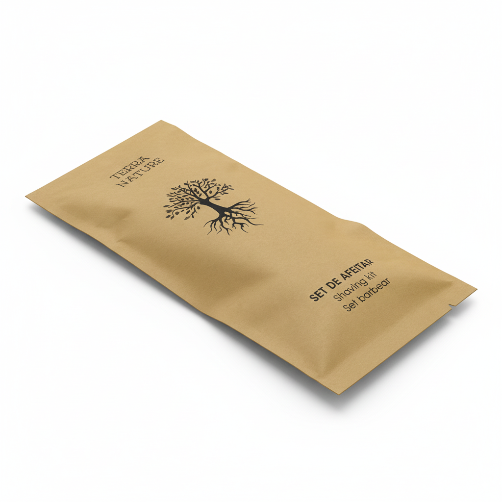 Set da barba Terra sostenibile e pratico per i servizi da uomo