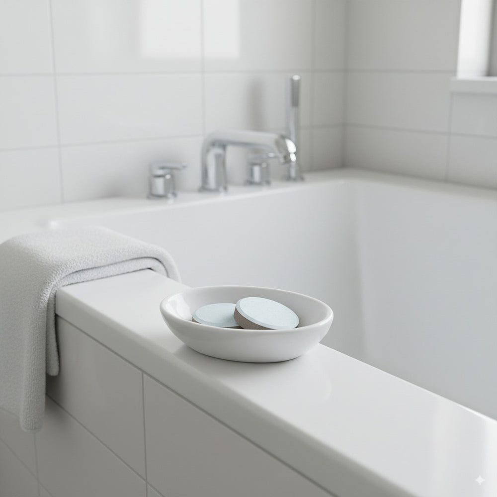 Piccolo sapone ecologico per hotel in formato tablet