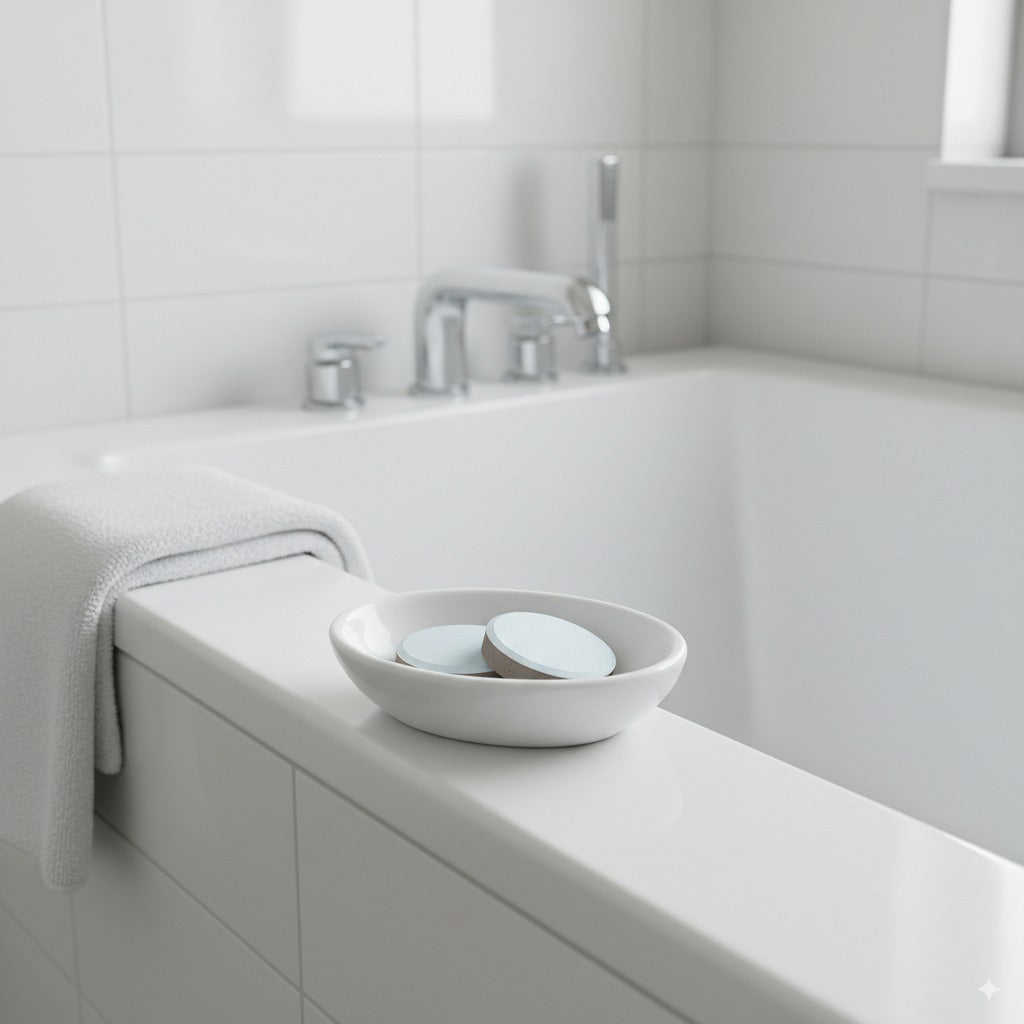 Piccolo sapone ecologico per hotel in formato tablet