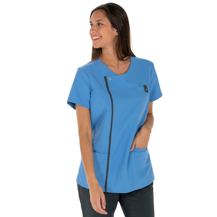 Giacca Donna Microfibra Blu