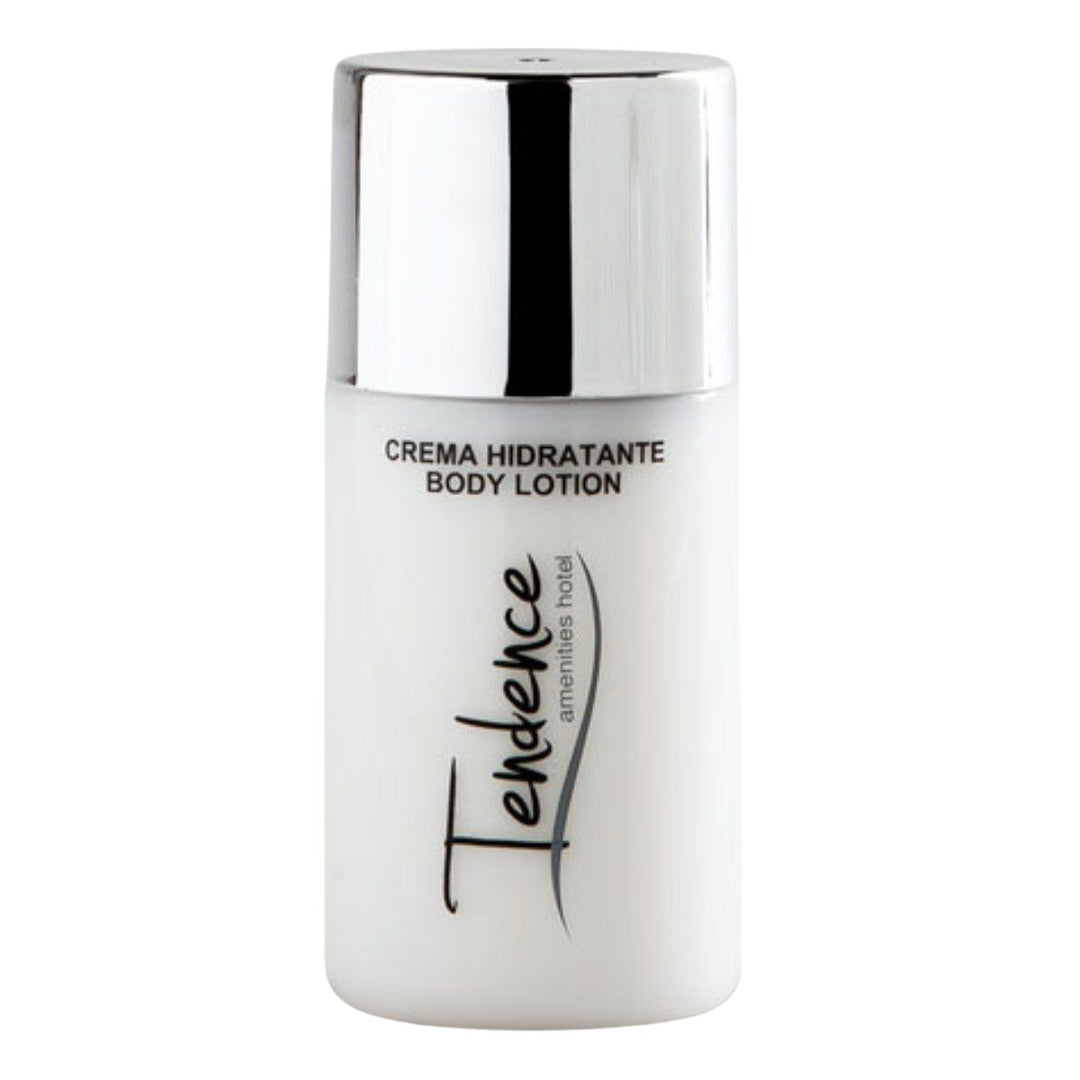Flacone da 40 ml di crema idratante come omaggio dell'hotel.