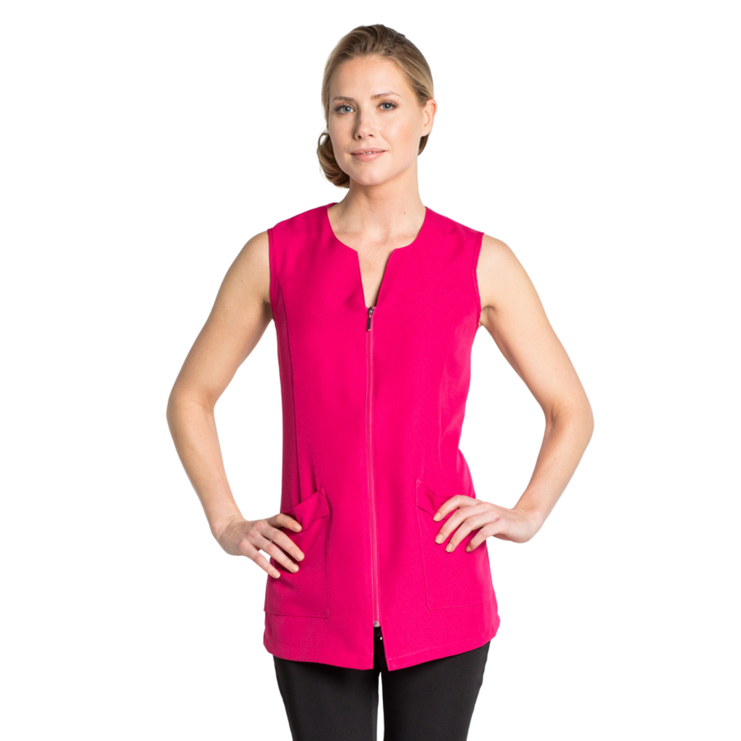 Giacca da donna fucsia in uniforme termale di lusso