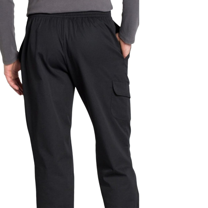 Pantalones profesionales para hostelería estilo Trendy negro