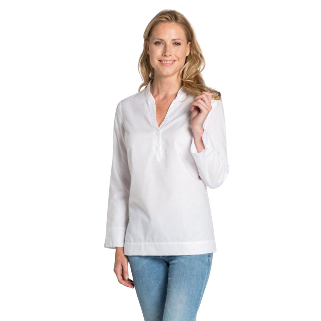 Pink Ant Camisa "Arenasmar" para mulher Branco - SL